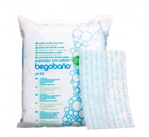 Begobaño esponja con jabon (24 unidades)