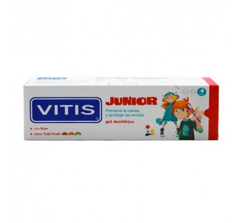 Vitis junior gel dentifrico (1 envase 75 ml)