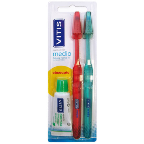 VITIS cepillo dental adulto (medio duplo)