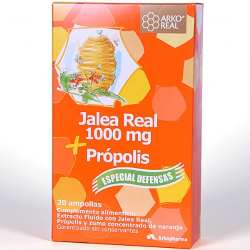 arkoreal jalea real 1000 +propolis ampolla bebi (15 ml 20 amp)