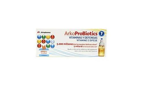 arkobiotics vitaminas y defensas (niños 7 unidosis)