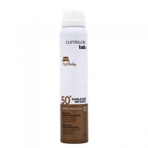 Cumlaude lab: sunlaude spf 50+ infantil spray (transparente 200 ml)