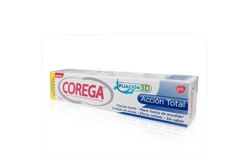 ADHESIVO PROTESIS DENTAL corega accion total crema fijadora (70 g)