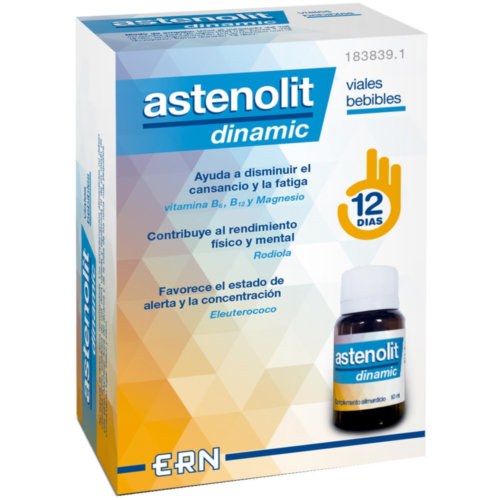 Astenolit dinamic  12 viales bebibles 10 ml