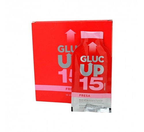 gluc up 15 faes farma (fresa 10 sticks)