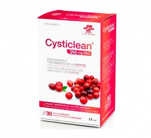 CYSTICLEAN 240 MG PAC 30 CAPS