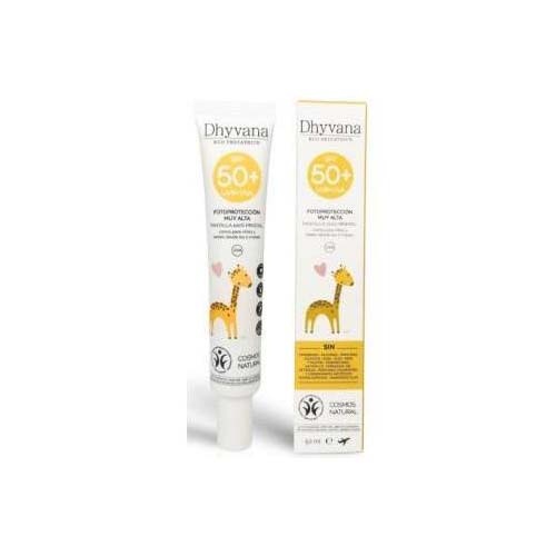 Protector solar spf 50+ - dhyvana eco pediatrics (1 envase 50 ml)