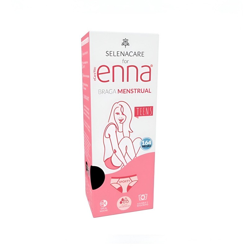 Selenacare braga menstrual teens negro talla 164