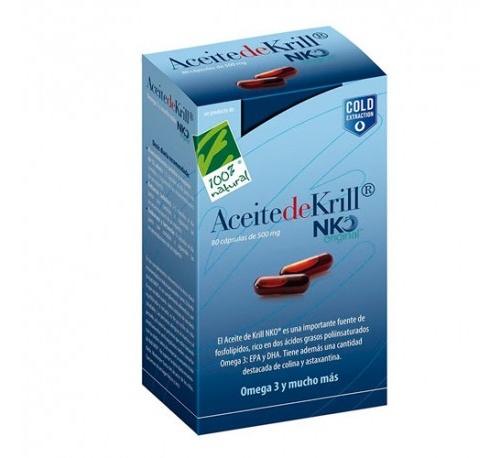 Aceite de krill nko (80 perlas)