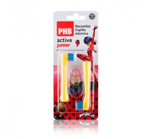 PHB ACTIVE JUNIOR cepillo dental electrico (2u recambio cabezal)