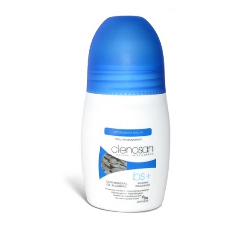 clenosan desodorante mineral de alumbre (roll-on 75 ml)