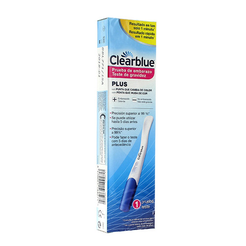 clearblue test de embarazo deteccion rapida (1 u)