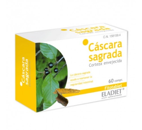 cascara sagrada eladiet fitotablet (300 mg 60 comp)