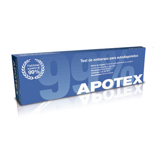 apotex hcg test de embarazo (1 u)