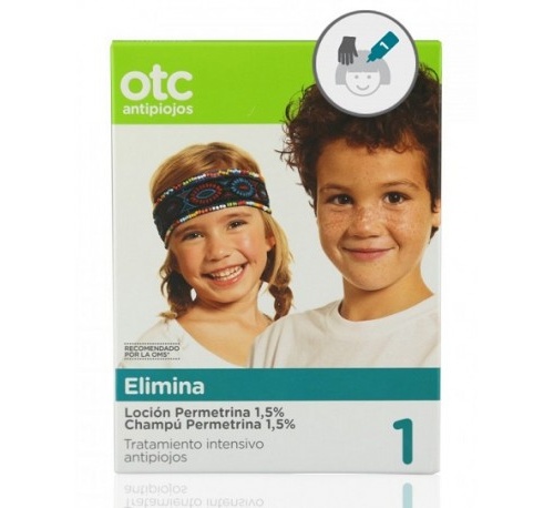 ANTIPIOJOS otc pack tto completo antipiojos permetrina 1.5% (locion y champu)