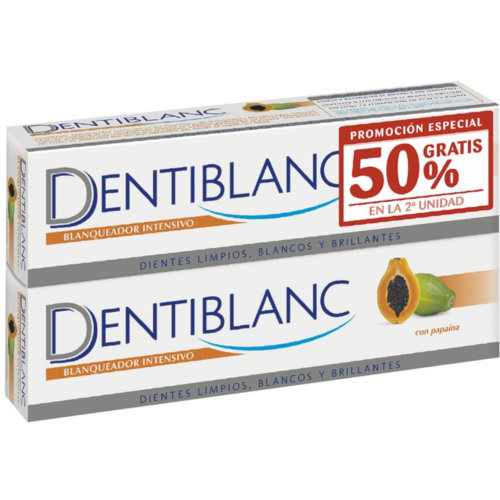 dentiblanc blanqueador intensivo pasta dental (duplo 100 ml 2 u)