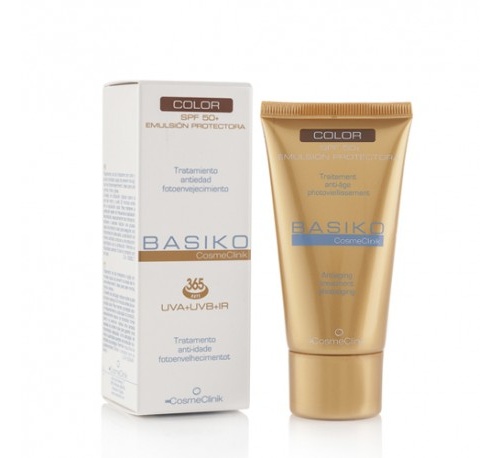 basiko spf 50+ (color tubo 50 ml)
