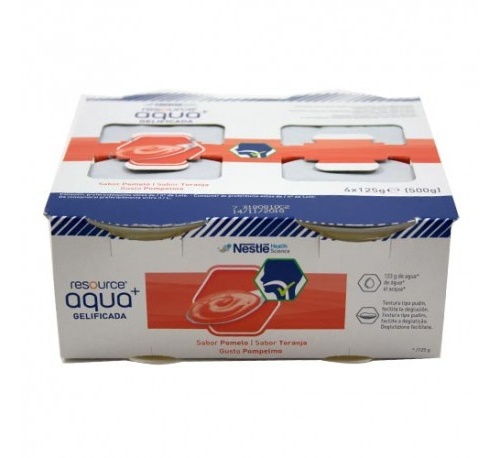Resource agua gelificada (125 g  4 tarrinas pome