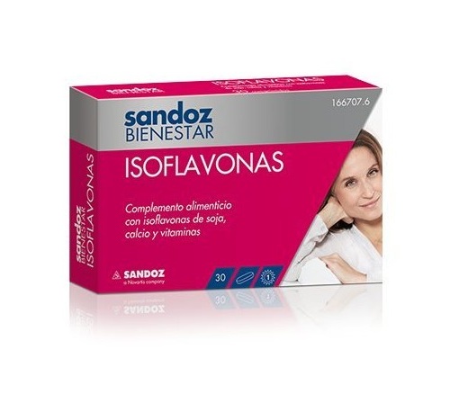 sandoz bienestar isoflavonas (30 comp)