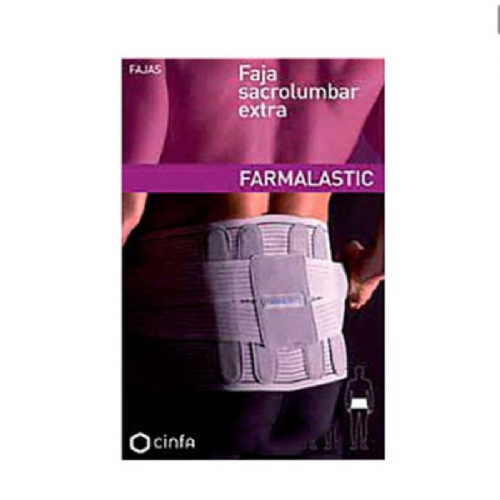 FARMALASTIC EXTRA faja sacrolumbar (gris contorno 108 cm t- 3)