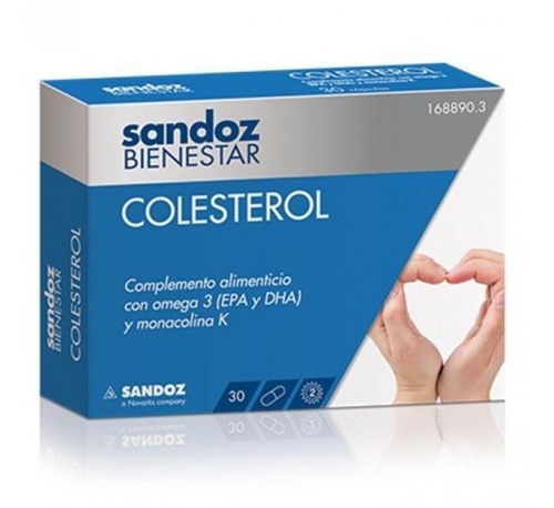sandoz bienestar colesterol (30 capsulas)