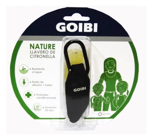 goibi llavero de citronella nature (1 llavero nature)