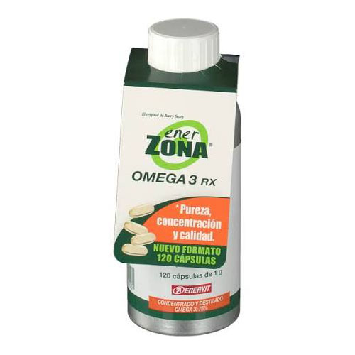 enerzona omega 3rx (1 g 120 capsulas)