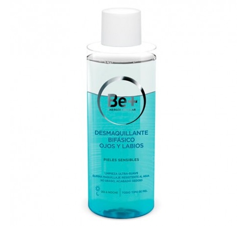 be+ desmaquillante bifasico ojos y labios (150 ml)