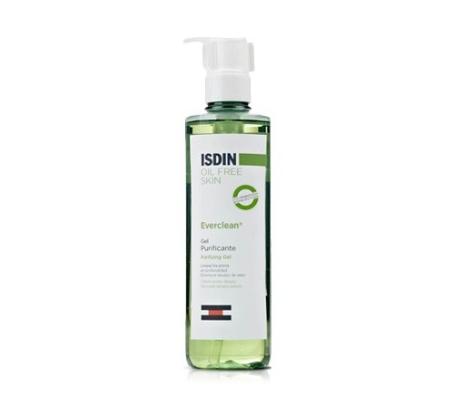 everclean isdin oil free skin gel purificante (240 ml)