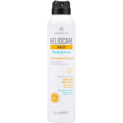 PROTECTOR SOLAR TRANSPARENTE heliocare 360º spf 50+ pediatrics spray (200 ml)