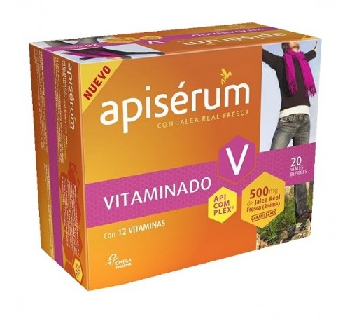 apiserum vitaminado (20 viales bebibles)