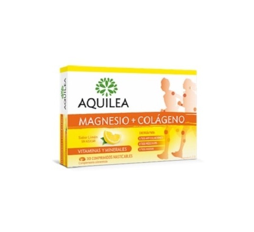 aquilea magnesio + colageno (30 comp)