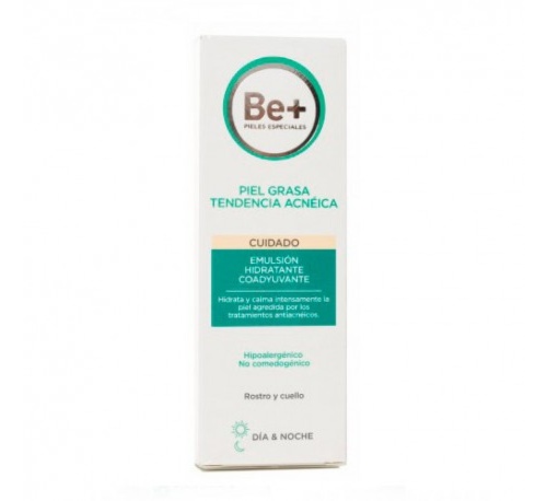PIEL GRASA TENDENCIA ACNEICA be+ emulsion hidratante coadyuvante (40 ml)