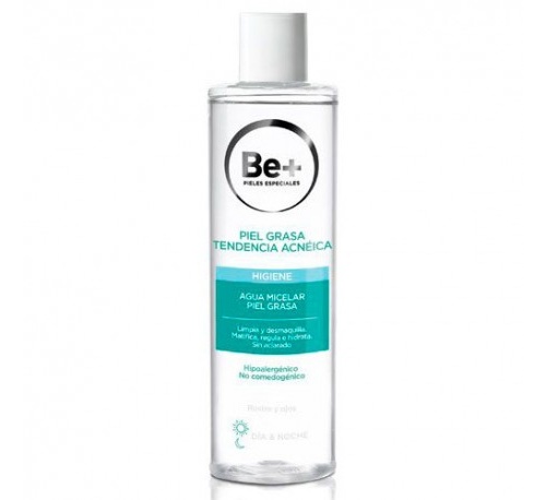 be+ agua micelar piel grasa tendencia acneica (250 ml)