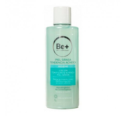 be+ locion tonificante piel grasa tendencia acne (200 ml)
