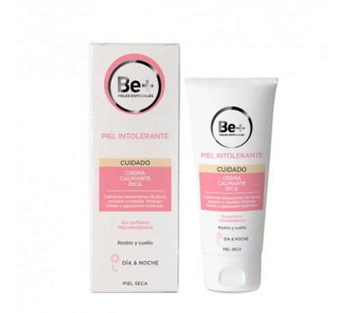 be+ intolerante calmante rica crema p seca (50 ml)