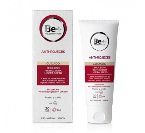 Be+ anti-rojeces ligera spf20 protectora - piel normal/mixta (1 envase 50 ml)