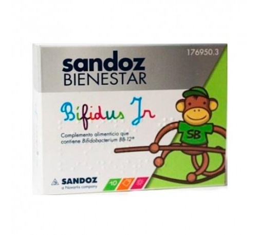 sandoz bienestar bifidus jr monodosis (10 sobres)
