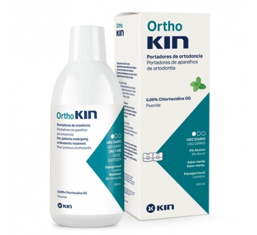 orthokin enjuague bucal (menta 500 ml)