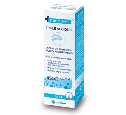 Naso faes triple accion limpieza nasal (30 ml)