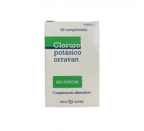Cloruro potasico orravan 30 comp