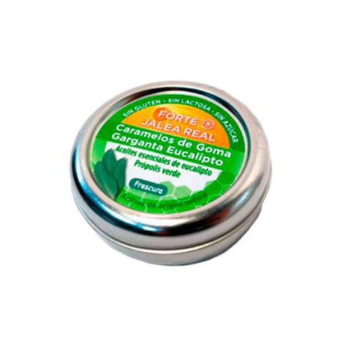 Forte jalea real caramelos goma garganta (1 envase 45 g sabor eucalipto)