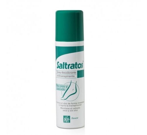 ANTITRANSPIRANTE PIES Y CALZADO saltratos spray desodorante (150 ml)