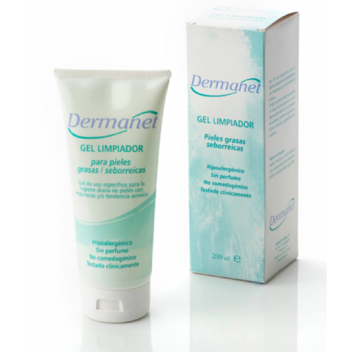 dermanet gel limpiador (200 ml)