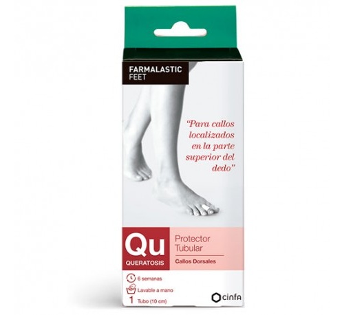 FARMALASTIC GEL DE SILICONA protector tubular dedos (t-med)