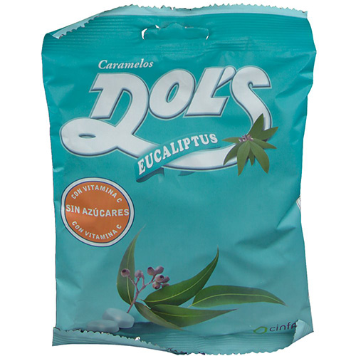 Dol's caramelos sin azucar (1 envase 60 g sabor eucaliptus)