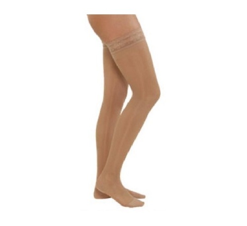 Media larga (a-f) comp normal - farmalastic blonda (beige t- reina)
