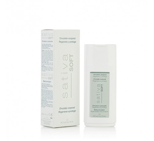COSMECLINIK sativa soft emulsion corporal (200 ml petaca)
