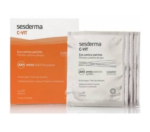 C-vit parches contorno ojos (5 envases 4 ml)
