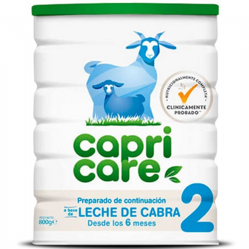 LECHE DE CABRA capricare 2 preparado lactantes desde 6ºmes (800 g)